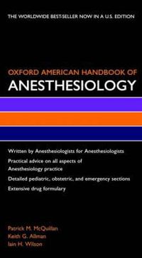 Cover image for Oxford American Handbook of Anesthesiology