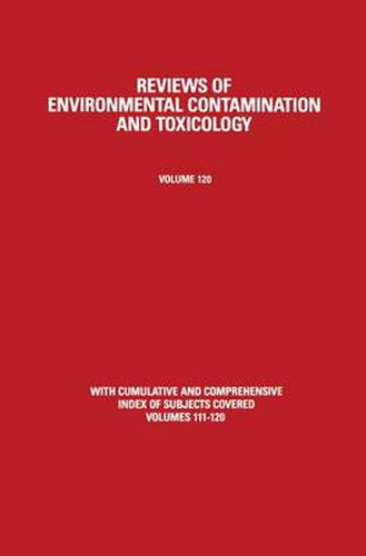 Cover image for Reviews of Environmental Contamination and Toxicology