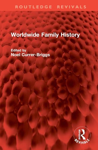 Cover image for Worldwide Family History
