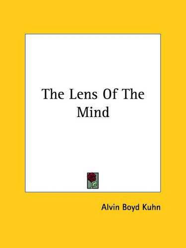 Cover image for The Lens of the Mind