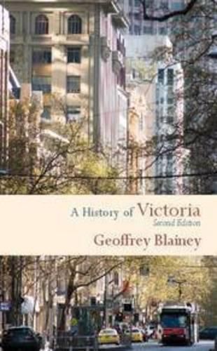 Cover image for A History of Victoria