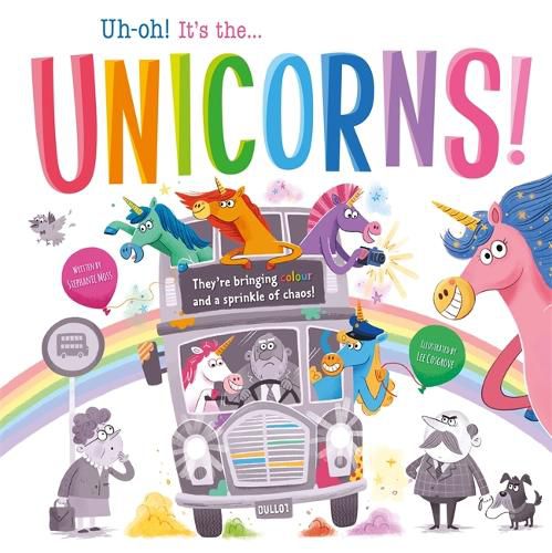 Cover image for Uh-oh! It's the Unicorns!