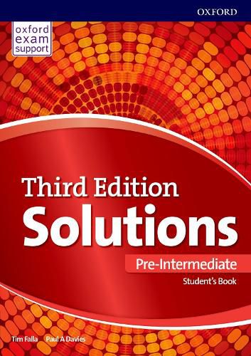 Solutions: Pre-Intermediate: Student's Book: Leading the way to success