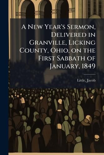 Cover image for A New Year's Sermon, Delivered in Granville, Licking County, Ohio, on the First Sabbath of January, 1849