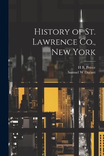 Cover image for History of St. Lawrence Co., New York