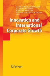Cover image for Innovation and International Corporate Growth