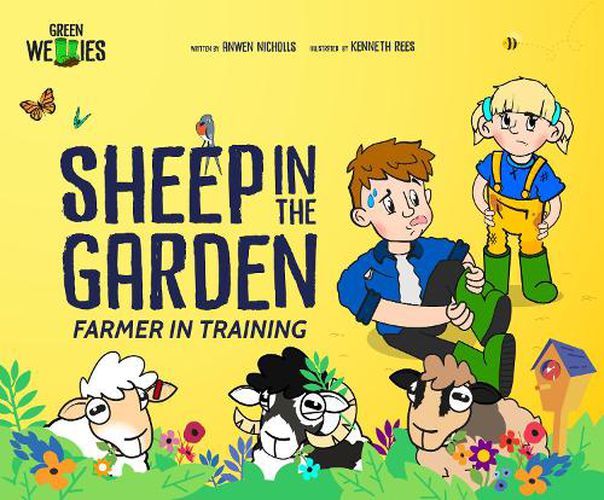 Cover image for Farmer in Training: Sheep in the Garden