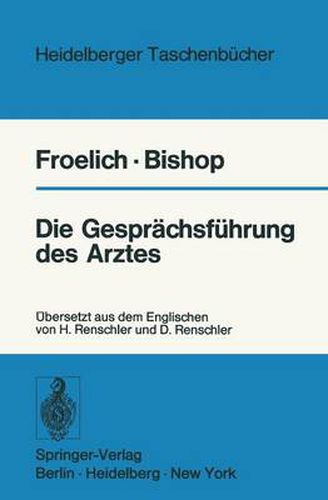 Cover image for Die Gesprachsfuhrung des Arztes