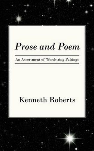 Cover image for Prose and Poem