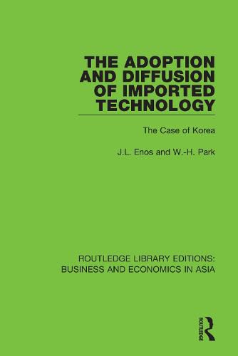 Cover image for The Adoption and Diffusion of Imported Technology: The Case of Korea