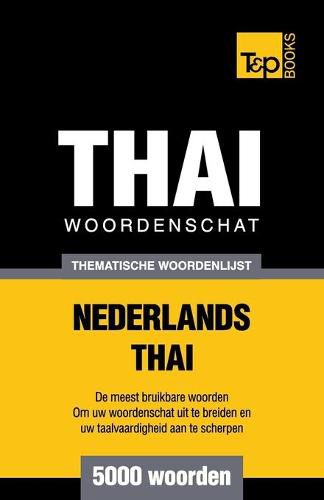 Cover image for Thematische woordenschat Nederlands-Thai - 5000 woorden