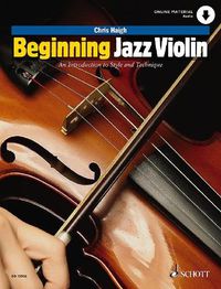 Cover image for Beginning Jazz Violin: An Introduction to Style and Technique