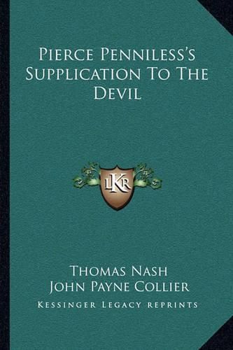 Pierce Penniless's Supplication to the Devil