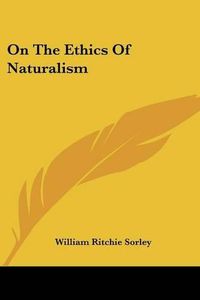 Cover image for On the Ethics of Naturalism