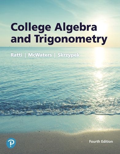 Cover image for College Algebra and Trigonometry