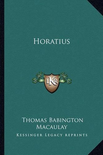 Cover image for Horatius