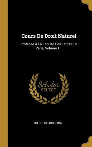 Cours De Droit Naturel