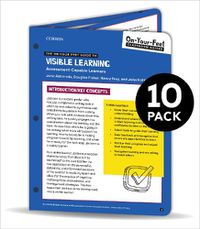 Cover image for BUNDLE: Almarode: The On-Your-Feet Guide to Visible Learning: Assessment-Capable Learners: 10 Pack