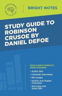 Cover image for Study Guide to Robinson Crusoe by Daniel Defoe