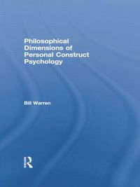 Cover image for Philosophical Dimensions of Personal Construct Psychology