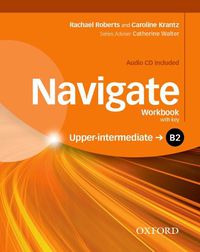 Cover image for Navigate: B2 Upper-intermediate: Workbook with CD (with key)