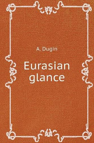 Cover image for Eurasian glance