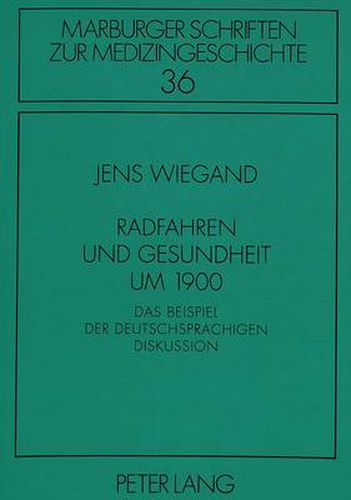 Radfahren Und Gesundheit Um 1900