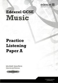 Cover image for Edexcel GCSE Music Practice Listening Papers pack of 8 (A, B, C)