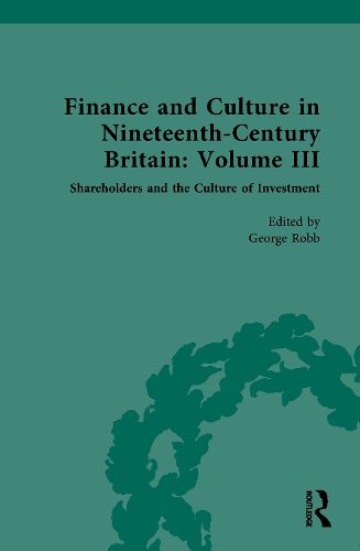 Cover image for Finance and Culture in Nineteenth Century Britain