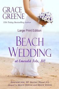 Cover image for Beach Wedding (Large Print): At Emerald Isle, NC