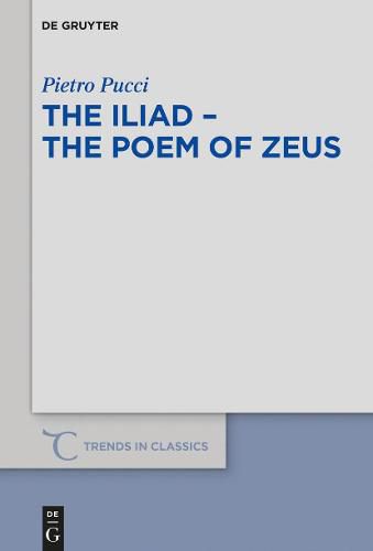 Cover image for The Iliad - the Poem of Zeus