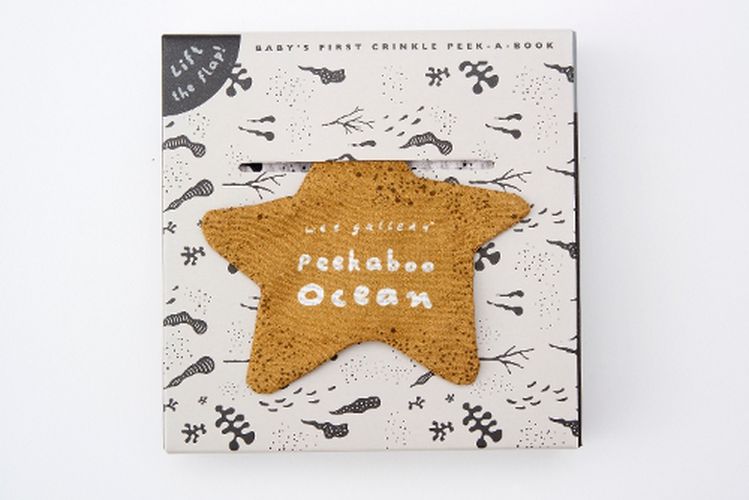 Cover image for Wee Gallery Cloth: Peekaboo Ocean