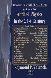 Cover image for Applied Physics in the 21st Century