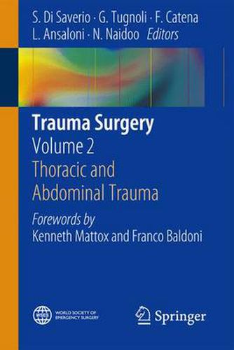 Cover image for Trauma Surgery: Volume 2: Thoracic and Abdominal Trauma