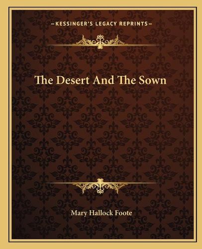 Cover image for The Desert and the Sown