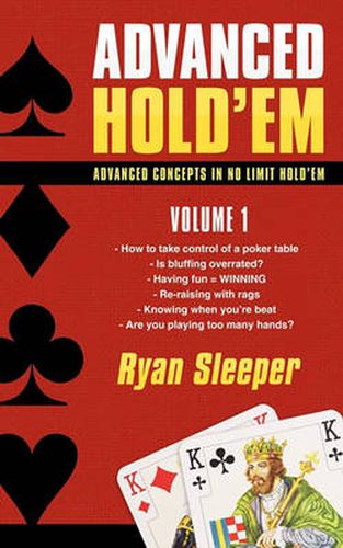 Cover image for Advanced Hold'em Volume 1