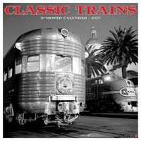 Cover image for Classic Trains 2025 12 X 12 Wall Calendar