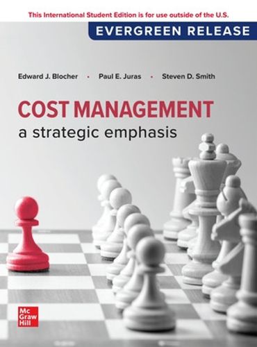 Cover image for Cost Management: A Strategic Emphasis: 2024 Release ISE