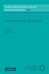 Cover image for Groups and Analysis: The Legacy of Hermann Weyl
