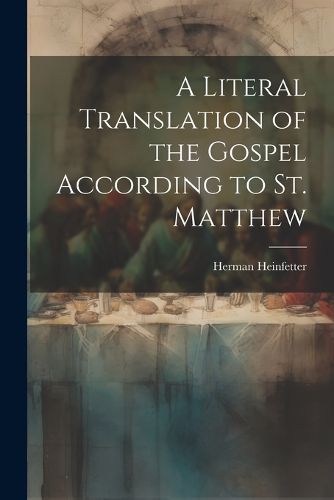 Cover image for A Literal Translation of the Gospel According to St. Matthew