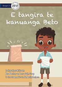 Cover image for Beto Wants the Prize - E tangira te kanuanga Beto (Te Kiribati)