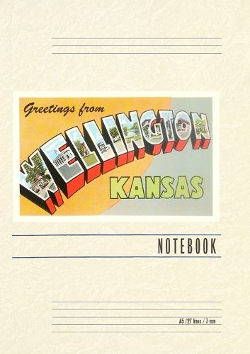 Cover image for Vintage Lined Notebook Greetings from Wellington