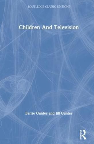 Cover image for Children and Television