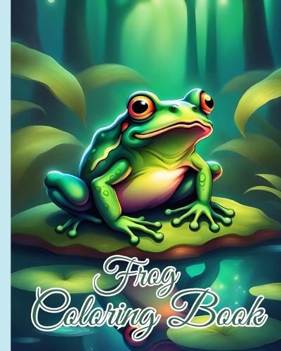 Frog Coloring Book For Kids