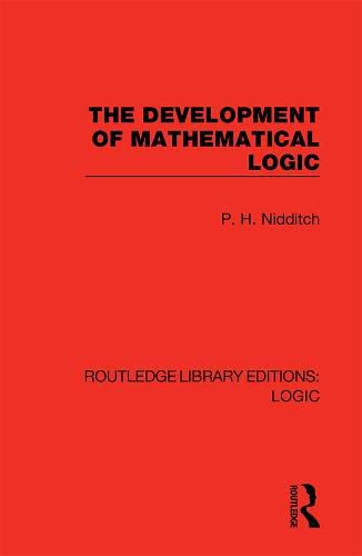 Cover image for The Development of Mathematical Logic