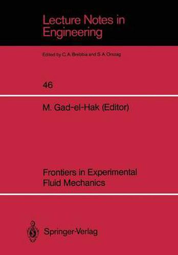 Cover image for Frontiers in Experimental Fluid Mechanics