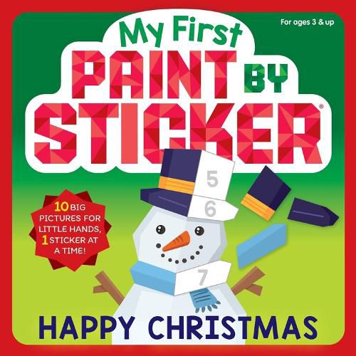 Cover image for My First Paint by Sticker: Happy Christmas