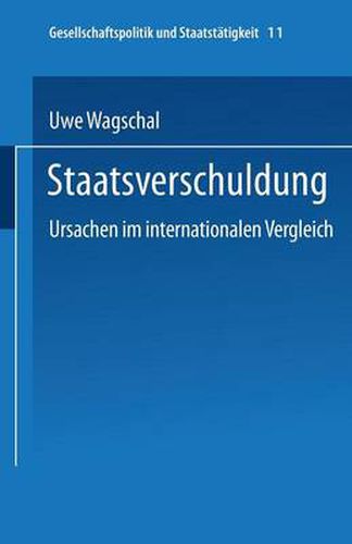 Cover image for Staatsverschuldung: Ursachen Im Internationalen Vergleich