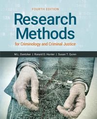 Cover image for Research Methods For Criminology And Criminal Justice
