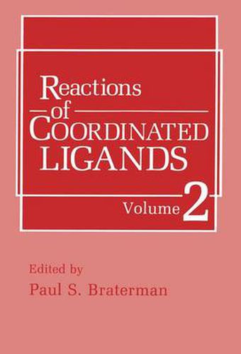 Cover image for Reactions of Coordinated Ligands: Volume 2